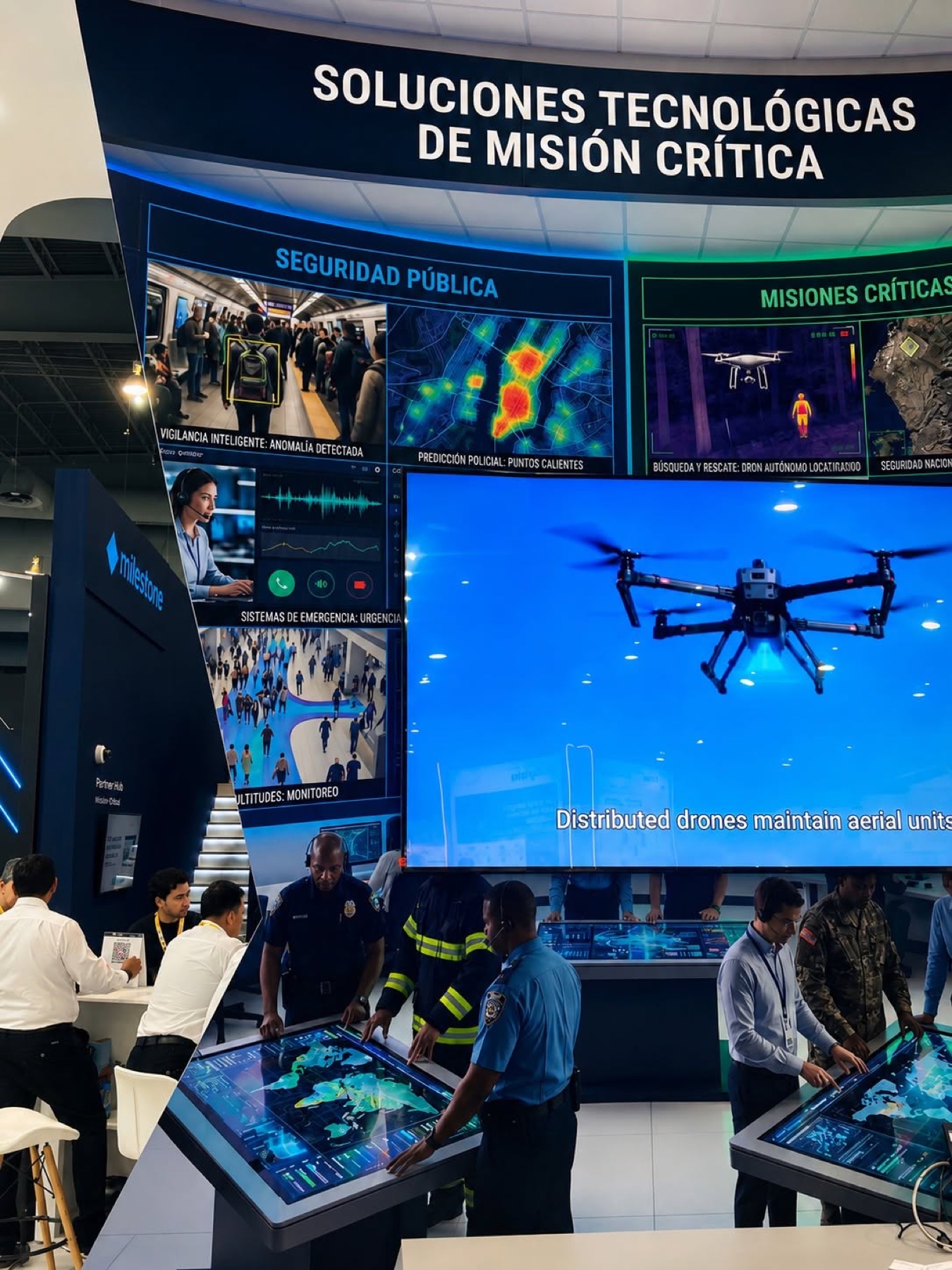 Soluciones tecnológicas de misión crítica presentadas en Expo Seguridad México