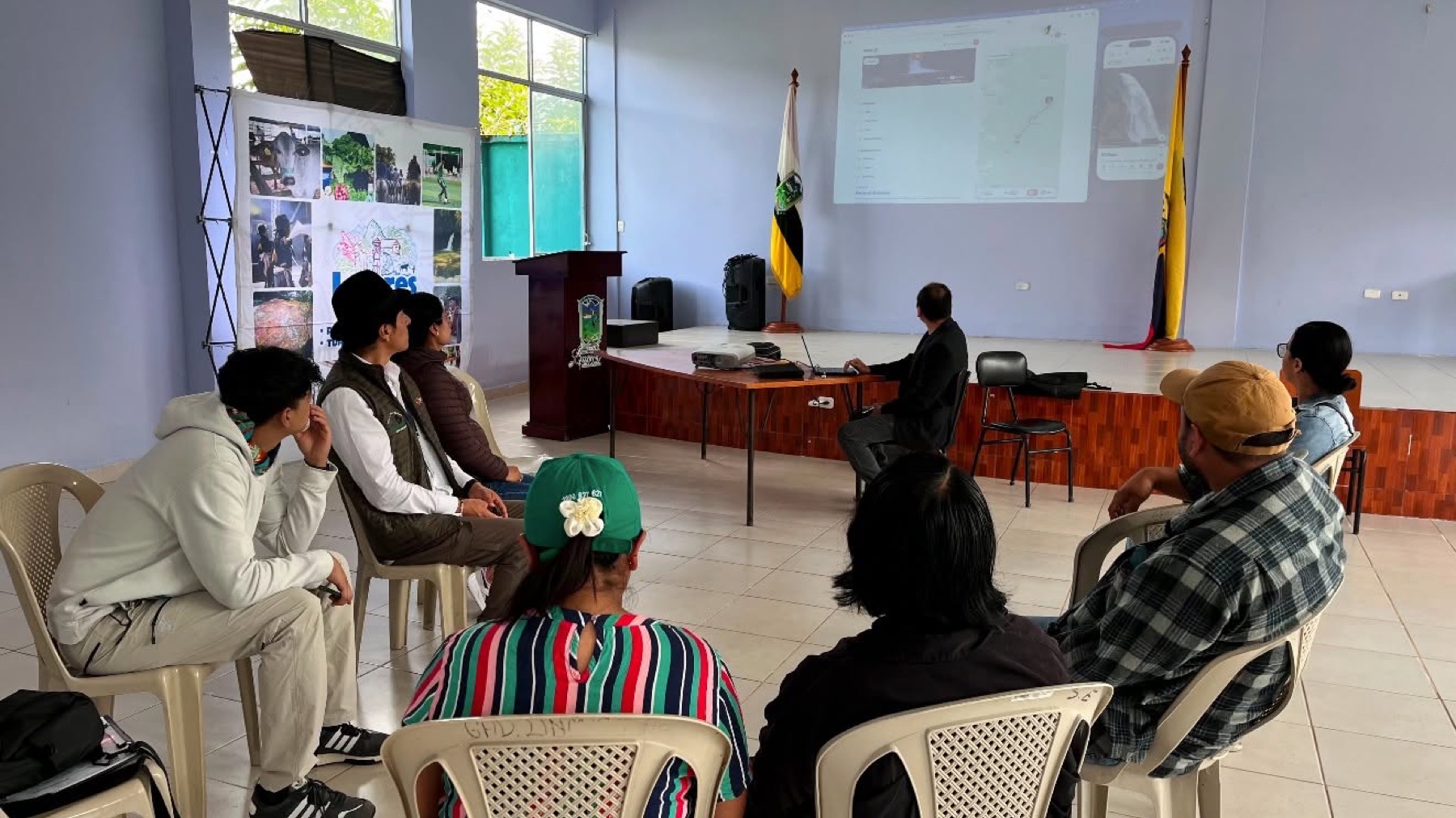 Socialización de Tugono con actores locales